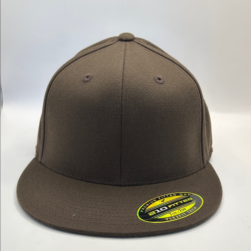 Brown Fitted Cap